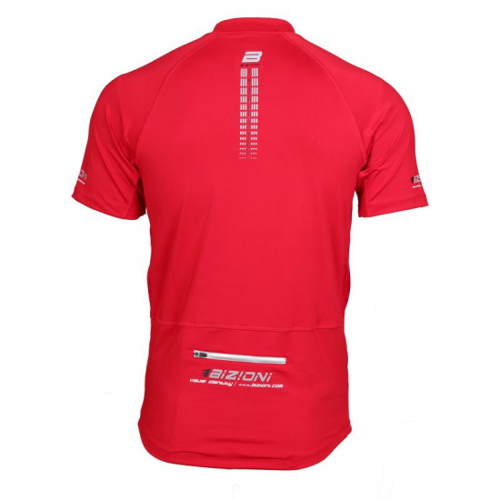 Mens bike T-shirt BIZIONI MD22, Red