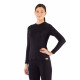 Womens wool termo blouse LASTING Atila, Black