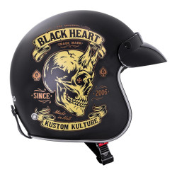 Moto helmet W-TEC V541 Black Heart, Devil