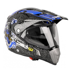 Helmet W-TEC NK-311, Black/Blue