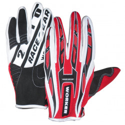 WORKER MT790 motorcycle gloves, Red