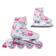 2-in-1 Skates/Rollerblades WORKER Pinkola