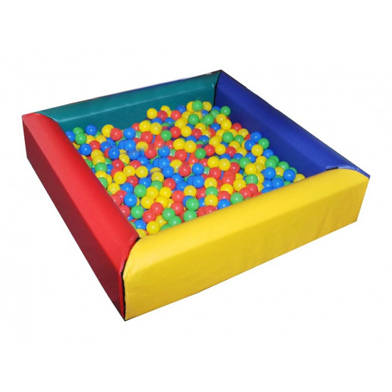 Dry pool for active play and psychomotorics 165 x 165 x 50 cm