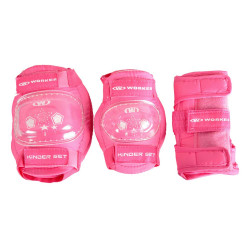 Protectors WORKER Kinder set - pink