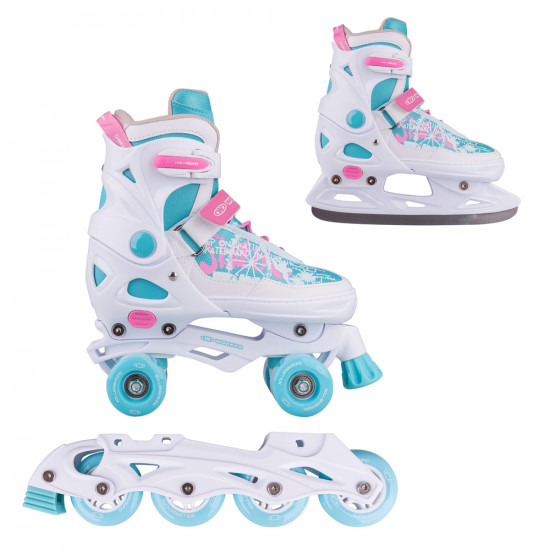 Adjustable Skates/Rollerblades/Roller Skates WORKER Juando 3 in 1