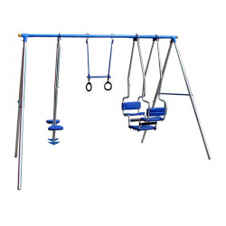 Children´s Swing with Gymnastic Rings inSPORTline - 3 seats