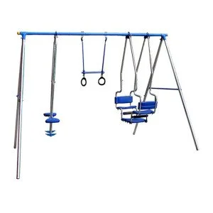 Children´s Swing with Gymnastic Rings inSPORTline - 3 seats Children´s Swing with Gymnastic Rings inSPORTline - 3 seats