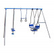 Children´s Swing with Gymnastic Rings inSPORTline - 3 seats