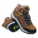 Mens outdoor shoes ELBRUS Skylar Mid WP, Brown/Dark olive