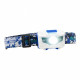 Headlamp ELBRUS Jackallight Grey Camo print, White