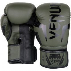 Boxing gloves  VENUM ELITE Khaki black