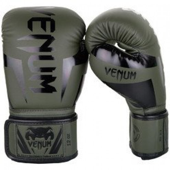 Boxing gloves VENUM ELITE Khaki black Boxing gloves VENUM ELITE Khaki black