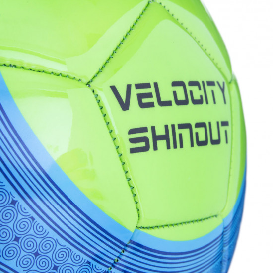Football ball SPOKEY Velocity Shinout, Blue / Green Football ball SPOKEY Velocity Shinout, Blue / Green