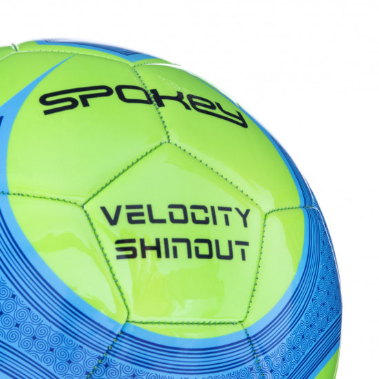 Football ball SPOKEY Velocity Shinout, Blue / Green