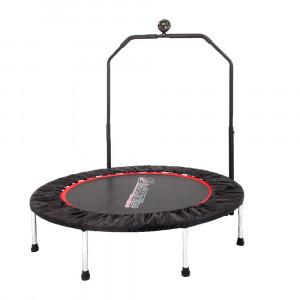 Trampoline with handlebar inSPORTline PPROFI Digital 140 cm