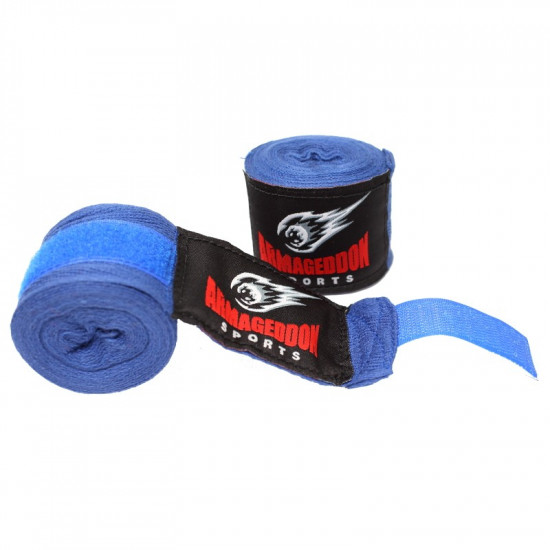 Boxing bandage ARMAGEDDON SPORTS 4.5m, Blue