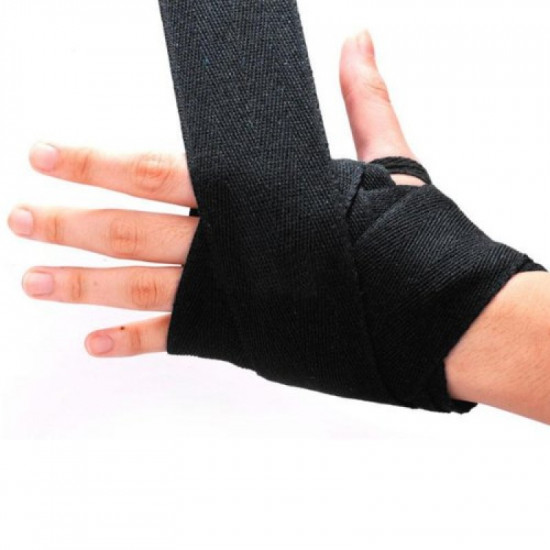 Boxing bandage ARMAGEDDON SPORTS 4.5m, Black