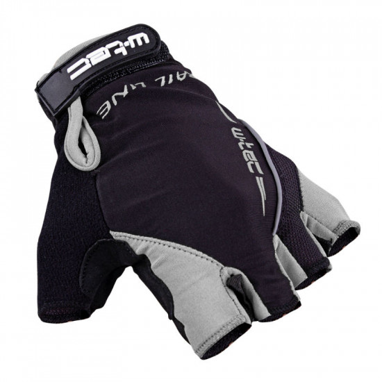 Cycling Gloves W-TEC Kauzality AMC-1043-18 - Black-Grey