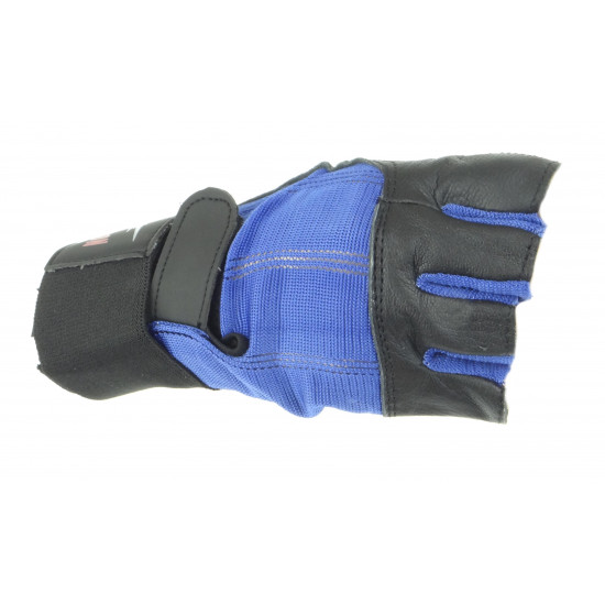 Fitness Gloves with Bracelets ARMAGEDDON SPORTS, Blue