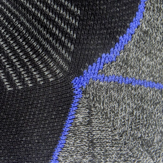 Thermo socks LASTING SCR, Black with blue