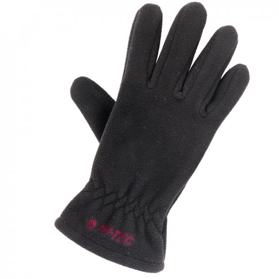 Womens winter gloves HI-TEC Lady Bage sangria