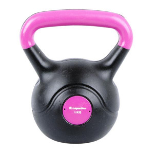 Dumbbell inSPORTline Vin-Bell Dark 1kg