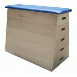 Gymnastic chest of five levels