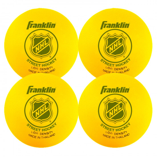 Street Hockey Ball FRANKLIN NHL Yellow