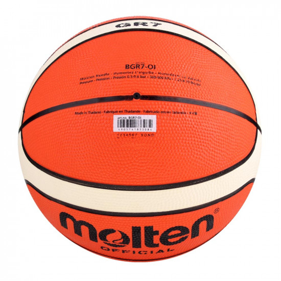 Basketball ball MOLTEN BGR7-OI, FIBA Basketball ball MOLTEN BGR7-OI, FIBA