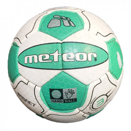 Meteor MAGNET Handball green, white 3