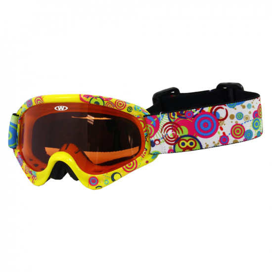 Kids ski goggles WORKER Sterling with graphics