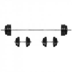 Loading Barbell & Dumbbell Set inSPORTline BS08 3-50kg