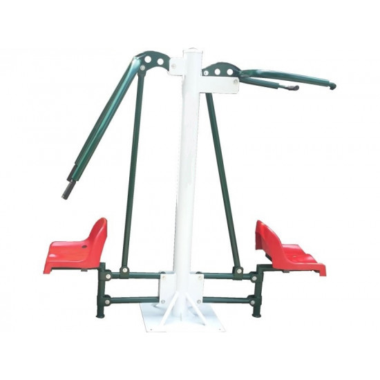 Bodybuilding machine for outdoor fitness