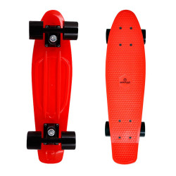 Penny Board SPARTAN Plastic Board 22.5, Red