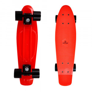 Penny Board SPARTAN Plastic Board 22.5, Red