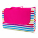 Picnic Blanket inSPORTline 130 x 180cm, Pink With Stripe