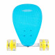 Plastic Longboard WORKER Pike 36ʺ W/ Light Up Wheels, Green