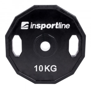 Rubber Coated Weight Plate inSPORTline Ruberton 10kg