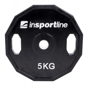 Rubber Coated Weight Plate inSPORTline Ruberton 5kg