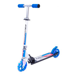 Scooter WORKER Cirky with Light-Up Wheels, Blue