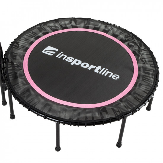 Trampoline without springs with handle inSPORTline Cordy 114 Pink