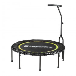 Trampoline without springs with handle inSPORTline Cordy 114 cm, Yellow