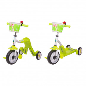 Tri Scooter Dreiradroller Worker Tretroller Laufrad Dreirad Blagrie 2in1 grün 