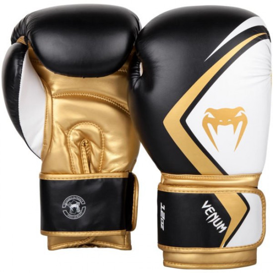 Boxing gloves VENUM CONTENDER 2 Black gold Boxing gloves VENUM CONTENDER 2 Black gold