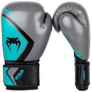 Boxing gloves VENUM CONTENDER 2 Grey turquoise