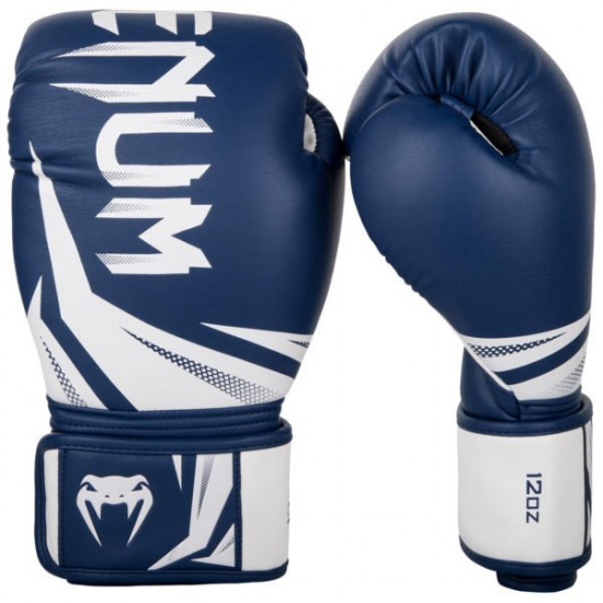 Boxing gloves VENUM Challenger 3 Navy blue/white Boxing gloves VENUM Challenger 3 Navy blue/white