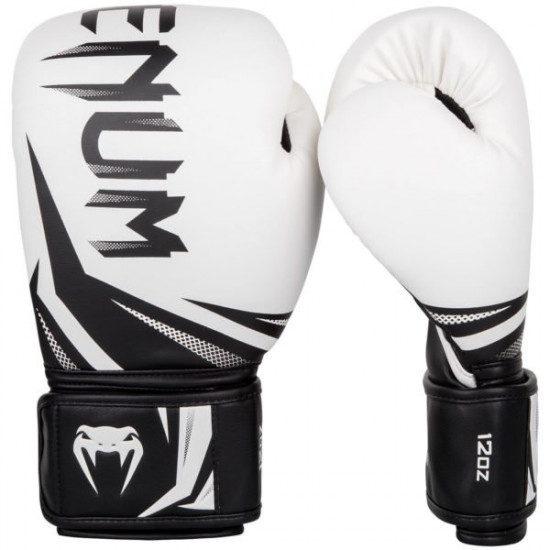 Boxing gloves VENUM Chalellenger 3 White black Boxing gloves VENUM Chalellenger 3 White black