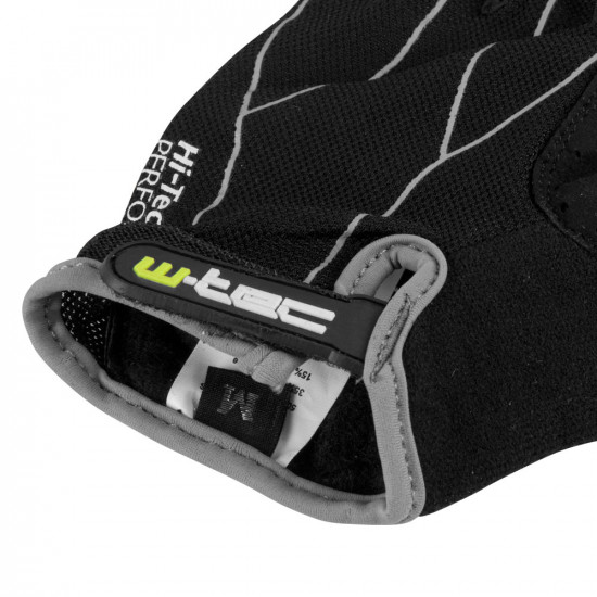 Men cycling gloves W-TEC Humyr, Black/Gray