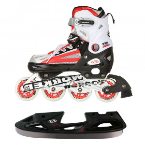 In-line skates WORKER Nolan 2in, Red