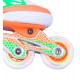 Adjustable Rollerblades WORKER Nubila with Light-Up Wheels,Orange